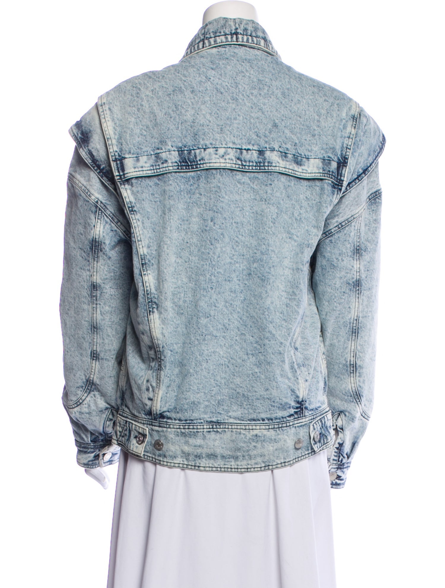 Isabel Marant Printed Denim Jacket w/ Tags